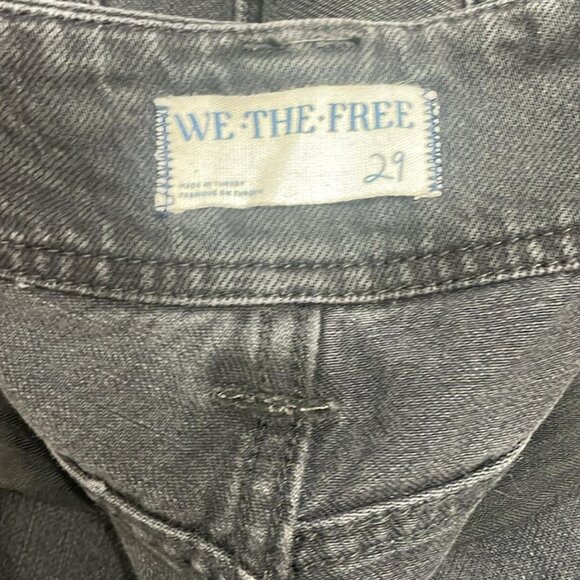 Free People We The Free Chill Vibes Dropped Wide-Leg Jeans sz 29 - Picture 2 of 12